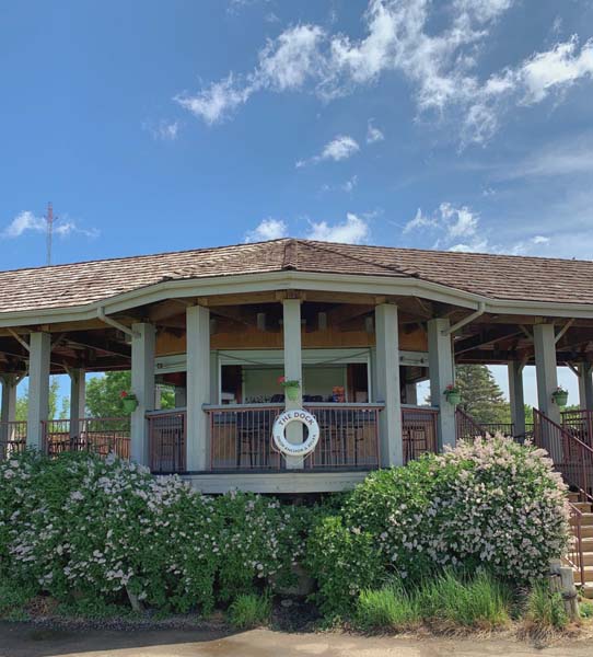 View of the The Dock Bar & Grill