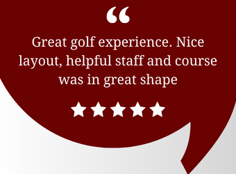 helpful staff and great golf experience