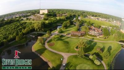 overhead view of the course