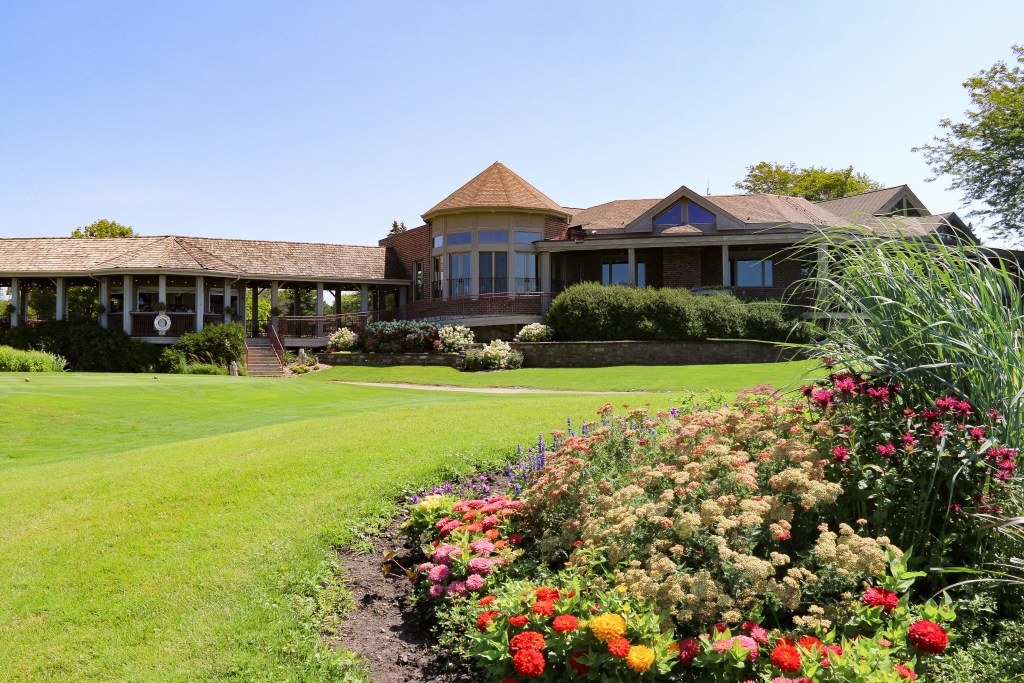 Back view of our beautiful clubhouse